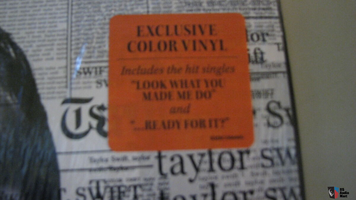 Taylor Swift *REPUTATION* Orange Vinyl FYE Exclusive (Sealed)!! For Sale -  US Audio Mart