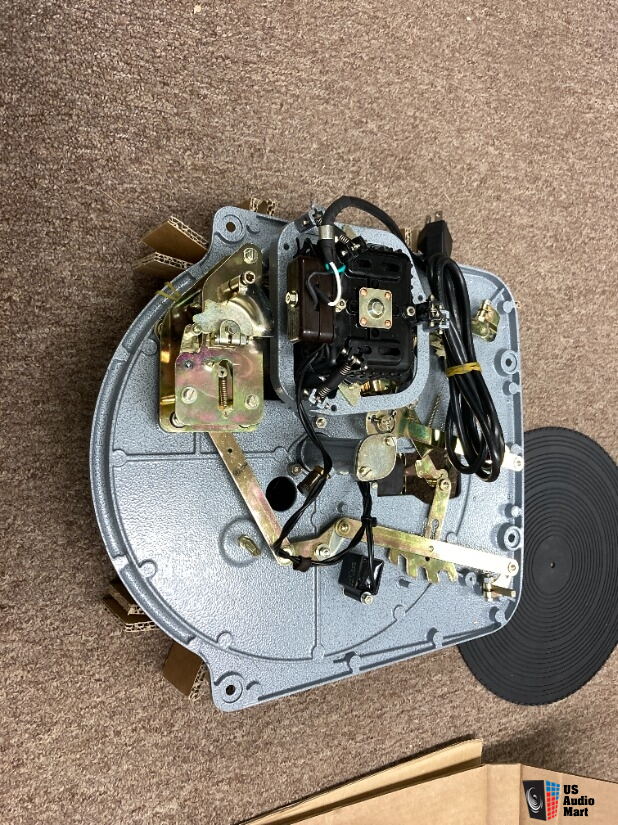 Garrard 301 Schedule 1 Grease Bearing Hammertone Turntable CTC Rebuilt garrard-301-schedule-1-grease-bearing-hammertone-turntable-ctc-rebuilt