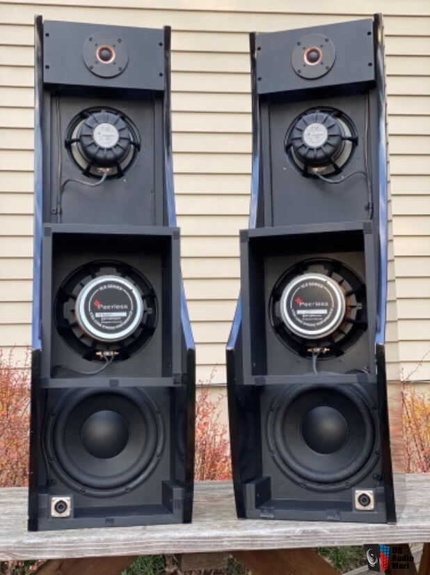 Linkwitz Labs Orion Floor Standing Loudspeakers Open Baffle Di Pole 