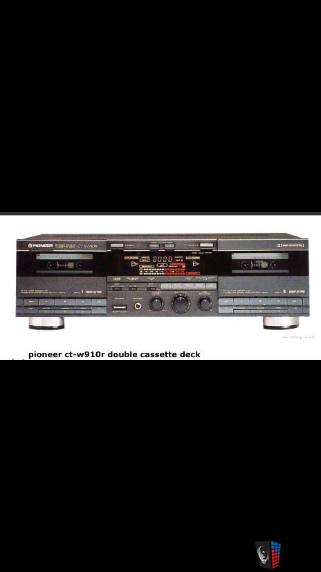 Pioneer Ct W910r Cassette Deck For Sale Us Audio Mart