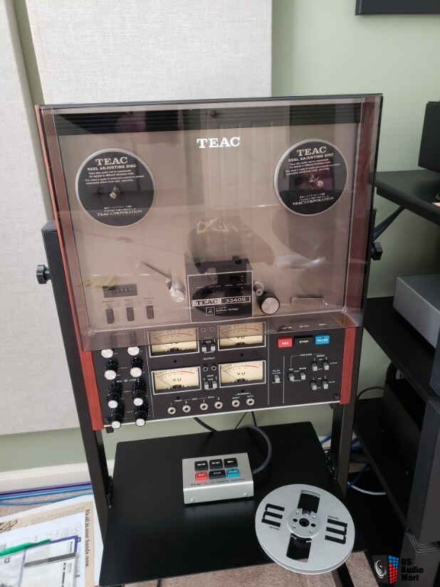 TEAC TZ-440 Smoked Plastic Reel To Reel DUST COVER 3340 3440 a3340s ULTRA  RARE!! Photo #3057619 - US Audio Mart