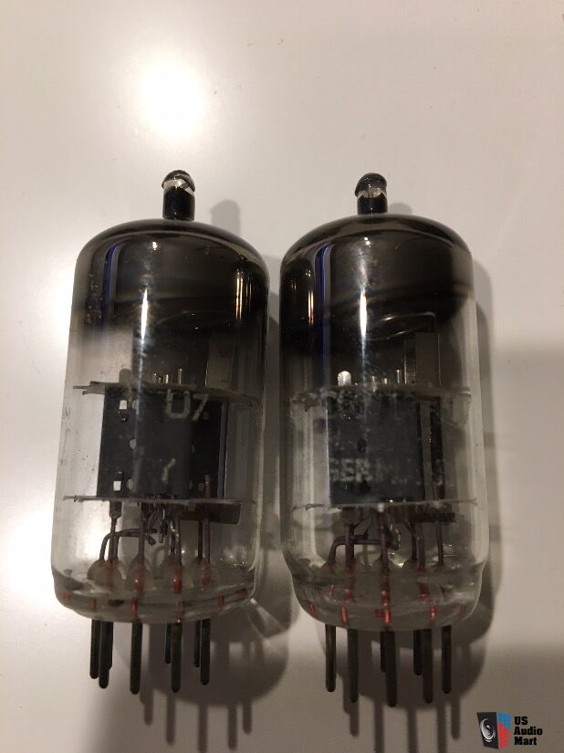 Telefunken?? Pair 12AU7 Vacuum Tubes Grey Plates For Sale - US Audio Mart