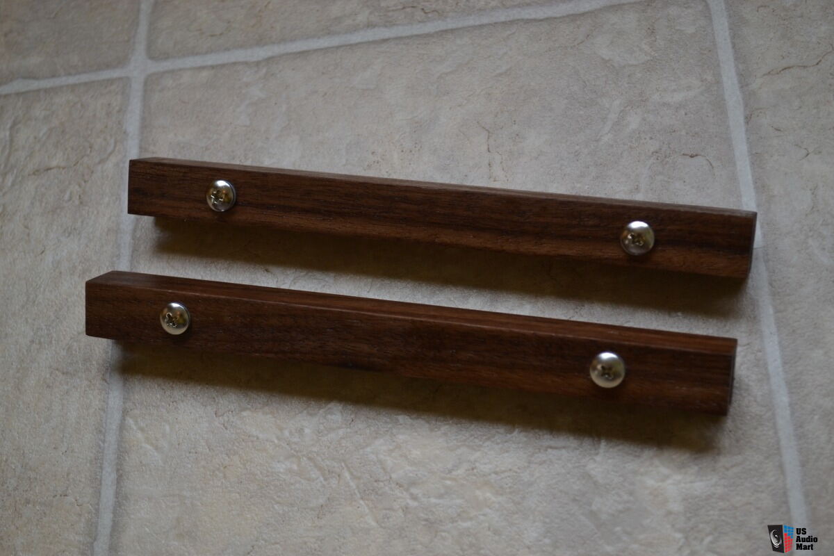 Black Walnut Side Rails for Pioneer RT-707 or Pioneer RT-909 Reel to ...