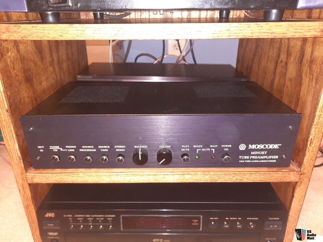 Moscode 150 hybrid tube/solid state amplifier and Moscode Minuet hybrid ...