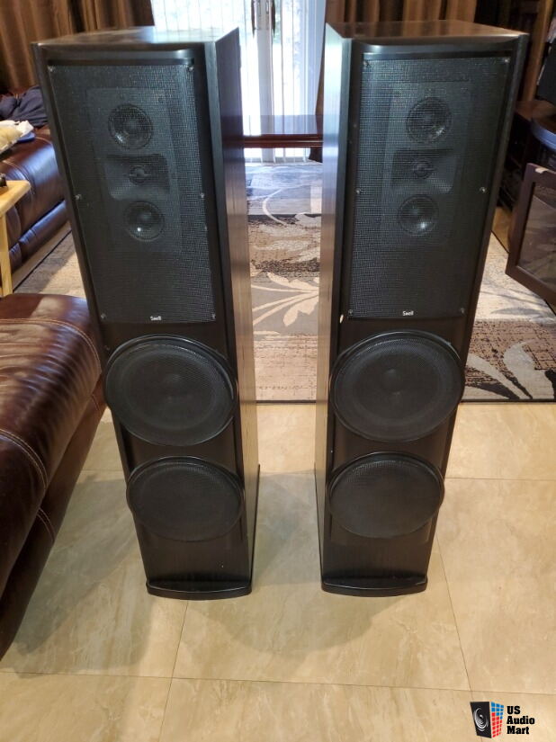 snell-xa-60-floor-tower-pair-with-xa-55cr-center-channel-speakers-for