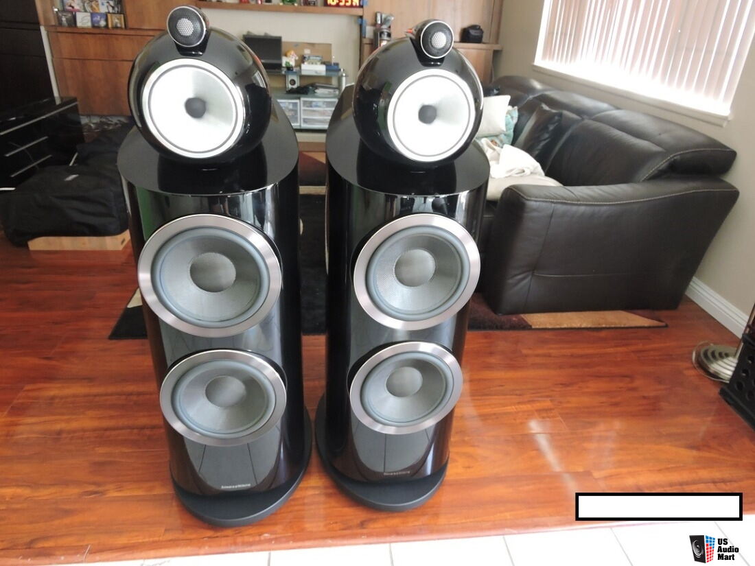 B&W Bowers & Wilkins 800 D3 Speakers In High Gloss Black $30000 New ...