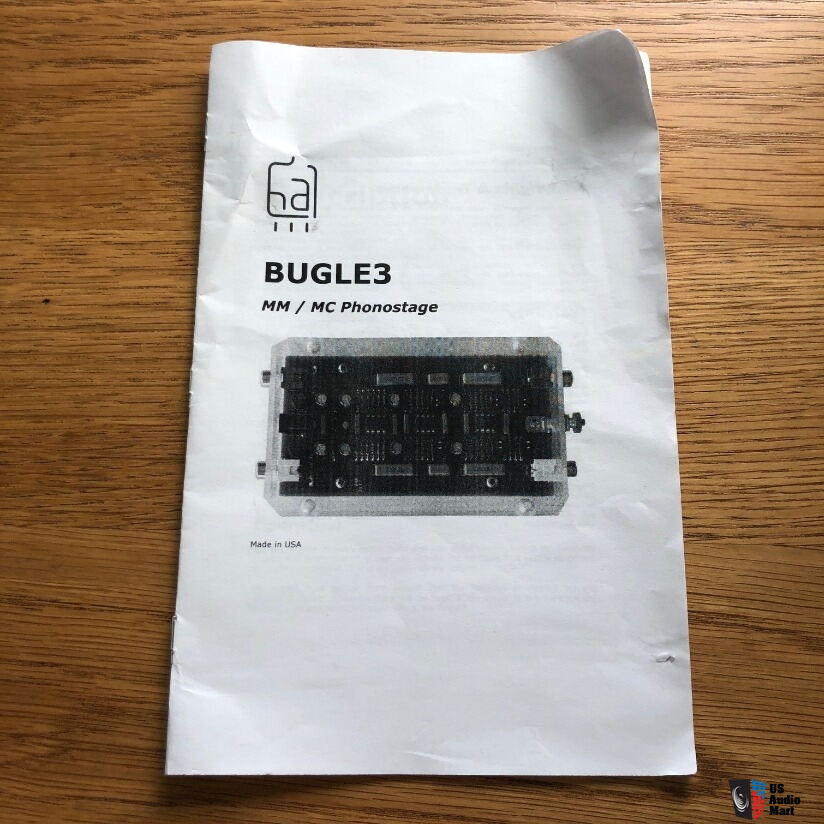 Bugle MC - Phono Preamp – Hagerman Audio Labs