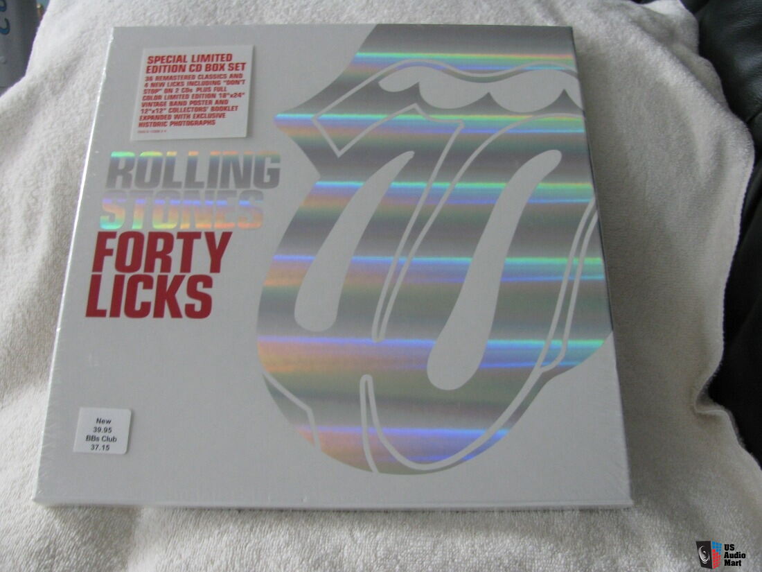 Rolling Stones Forty Licks Ltd Ed Boxed Set For Sale Us Audio Mart 8351