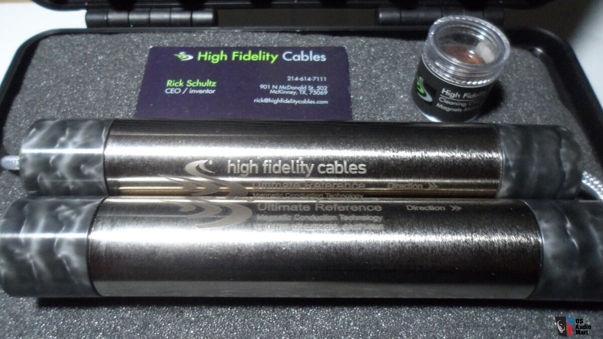 High Fidelity Cables Ultimate Reference Helix RCA Interconnects