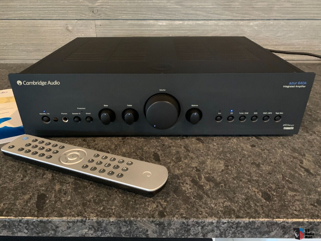 Cambridge Audio Azur 640A Verstärker silber
