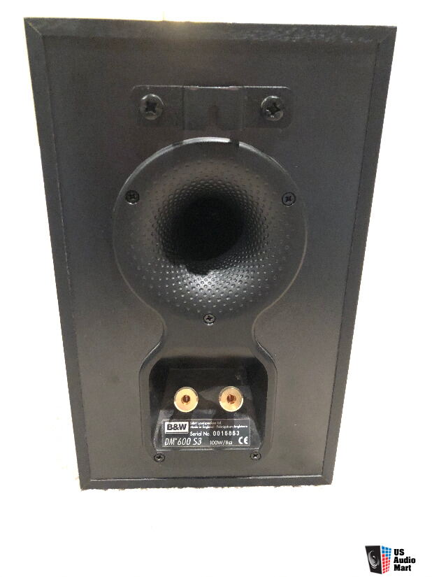 B&W DM600 S3 bookshelf speakers black DM600 S3 Photo 3201419