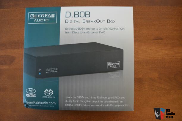 GeerFab Audio D.BOB (Digital BreakOut Box) - Open / Slightly