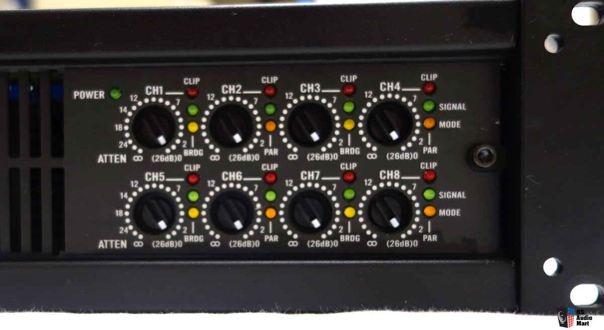 QSC CX168 8 channel LowZ Power Amplifier Photo 3212777 UK