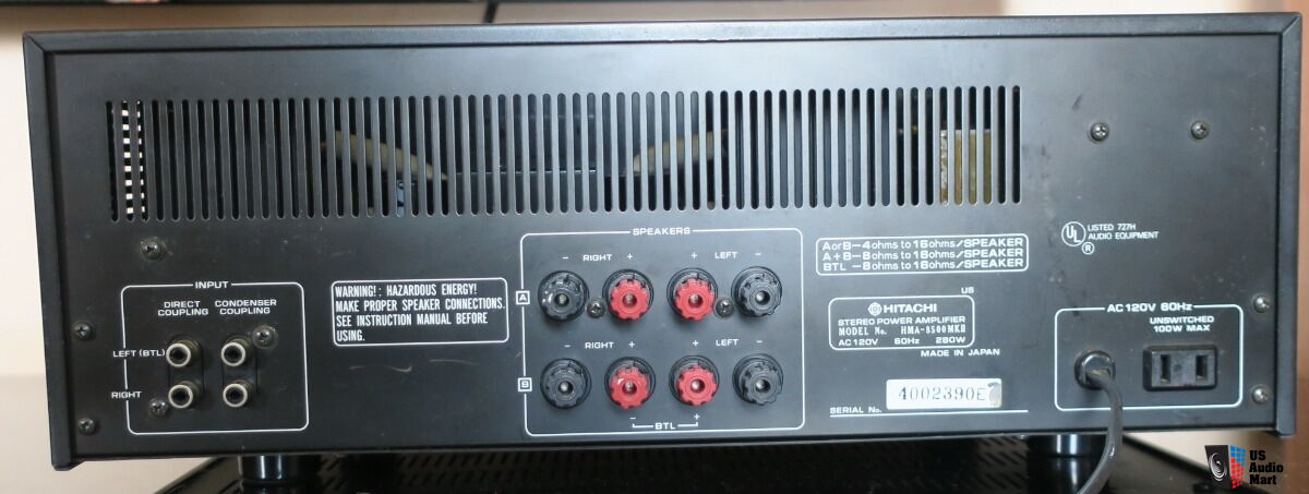 Hitachi HMA-8500 MkII Photo #3218675 - US Audio Mart