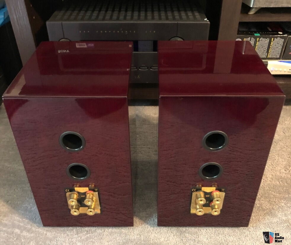 Quad 11L2 2-way Bookshelf Speakers in High Gloss Rosewood finish