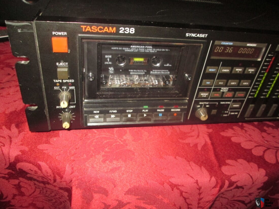 Tascam 238 Syncaset Multitrack Cassette Recorder / TEAC 899 OBO Photo