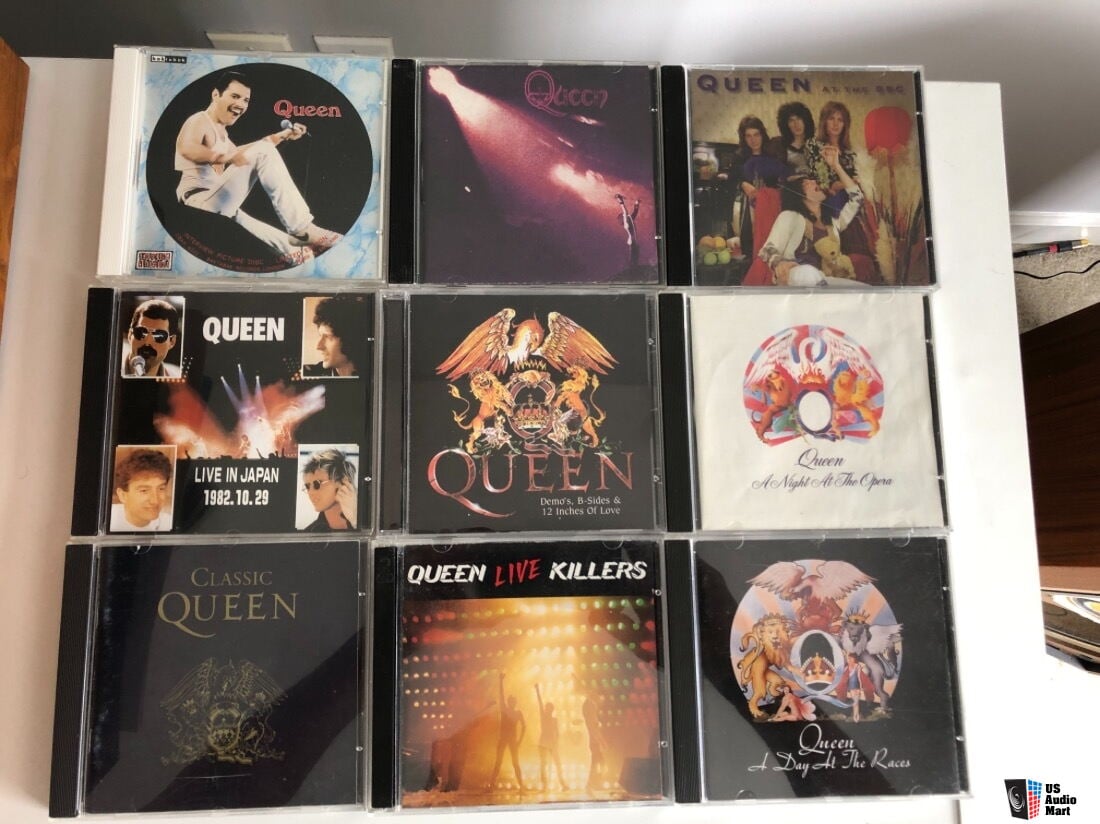 Queen 14 CD collection B Sides Live Recordings Limited