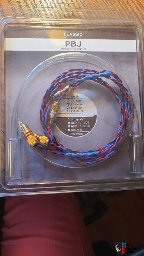 1.0M Kimber Kable PBJ Analog Interconnects For Sale - US Audio Mart