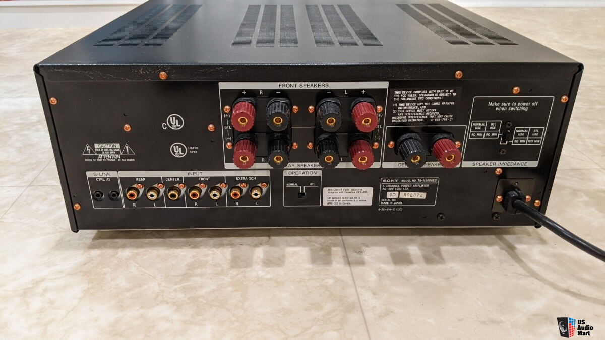 Sony TA-N9000ES 5 Channel Amplifier Photo #3332100 - Aussie Audio Mart