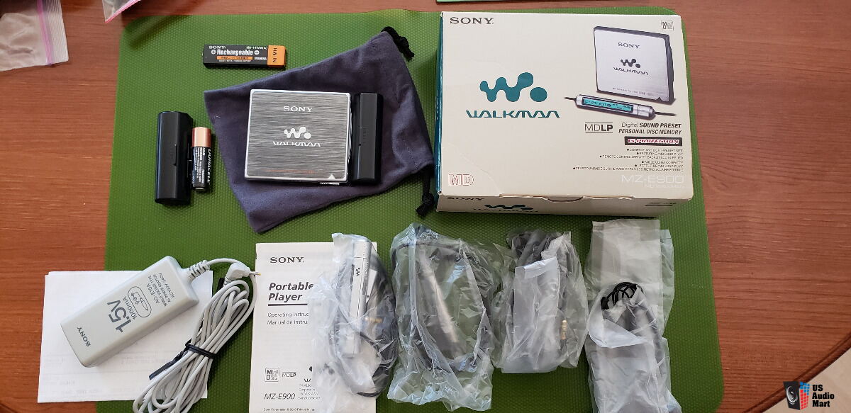 Walkman MiniDisc Player Sony MZ-E900 (used) For Sale - US Audio Mart
