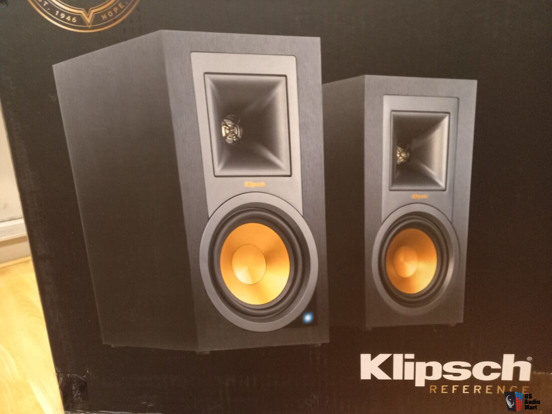 Klipsch Reference R15PM powered speakers with bluetooth, digital