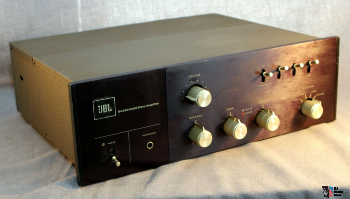 JBL SA660 solid state integrated stereo amplifier For Sale - US