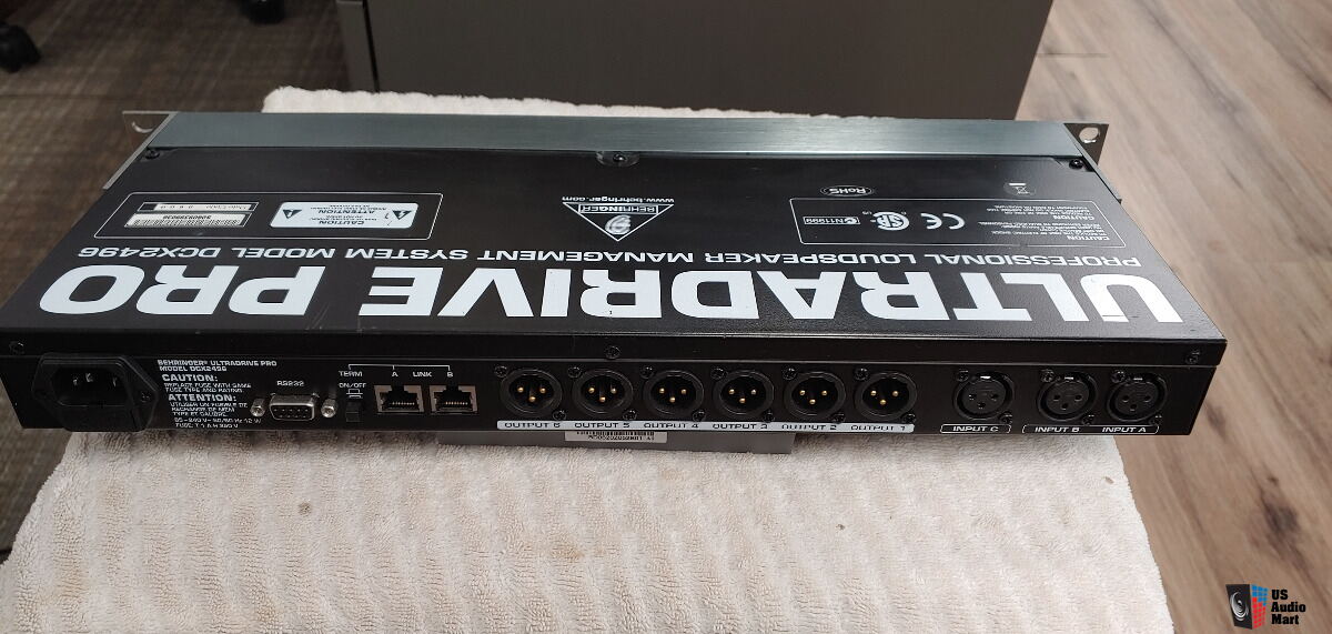 behringer dcx2496 equalizer