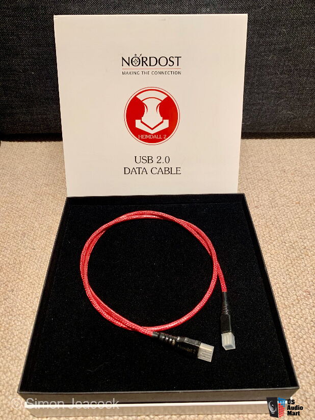 Nordost Heimdall 2 USB 2.0 Data Cable For Sale US Audio Mart