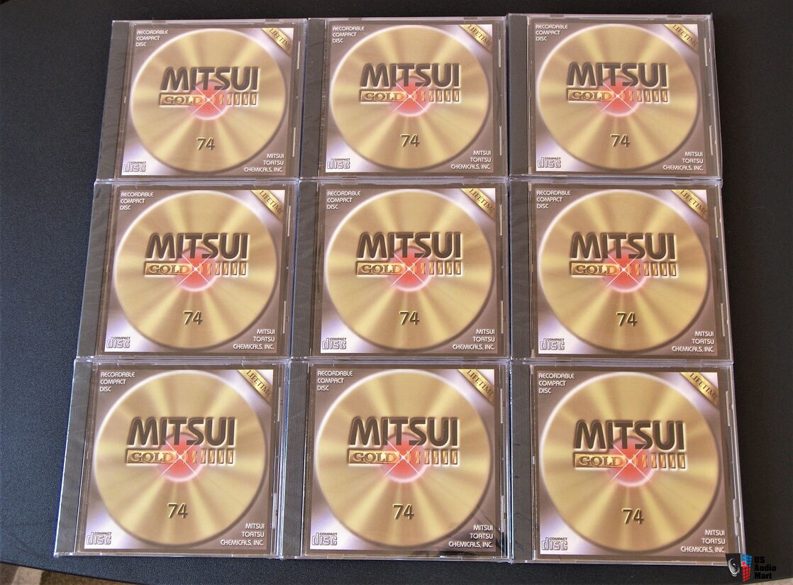 MAM-A / Mitsui 650MB 74 Minute High Quality CD-R's for Music