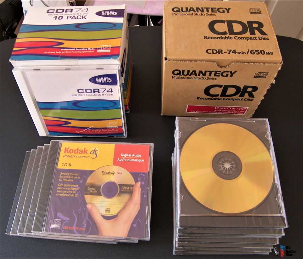 MAM-A / Mitsui 650MB 74 Minute High Quality CD-R's for Music