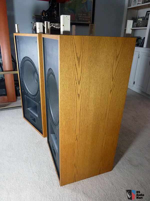 Klipsch Chorus II Horn-Loaded Loudspeakers (Oiled Oak) For Sale