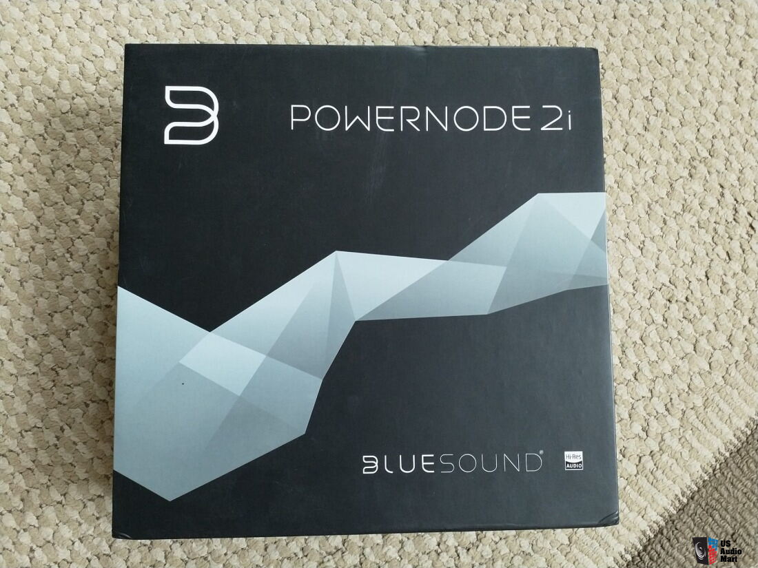 Bluesound Powernode 2i - Black - streamer power amp combination Photo ...