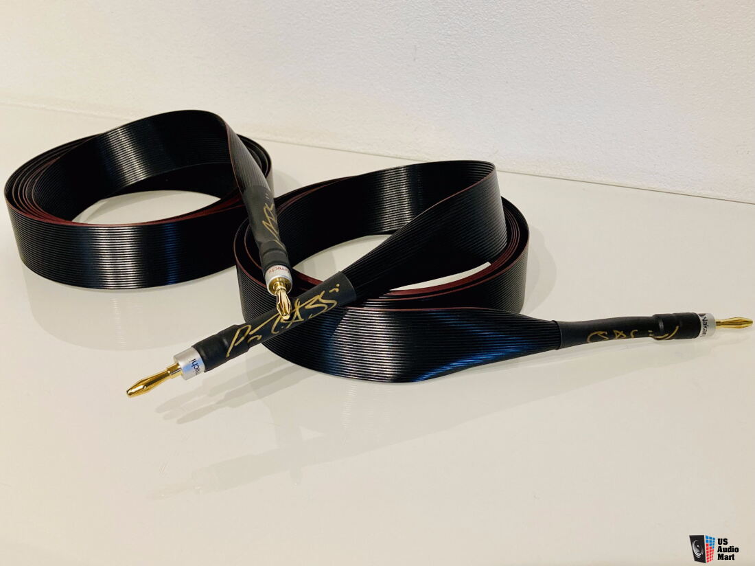 Pine Tree Audio Shadow Ribbon Speaker Cable Pair 14AWG Black 6