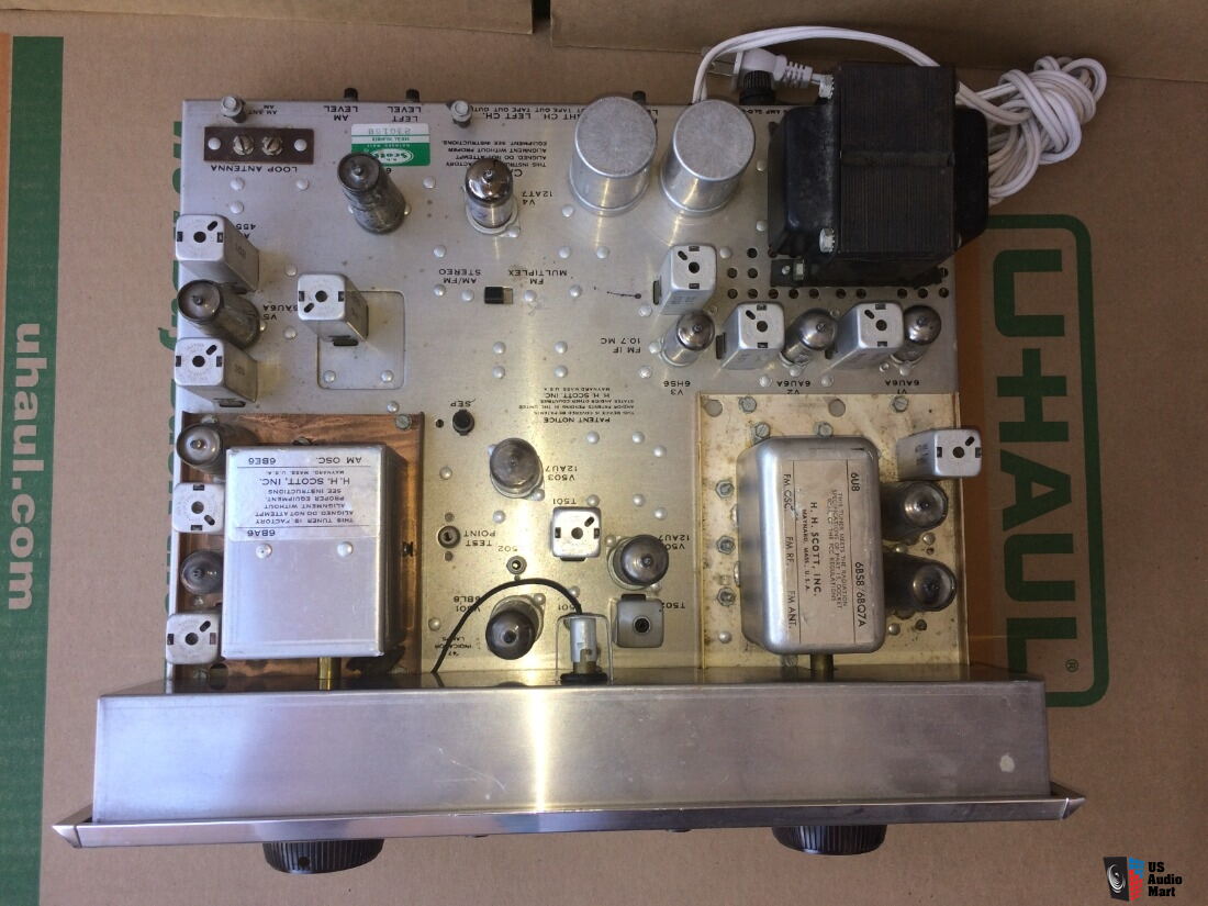 Scott Stereomaster 333B AM/FM stereo tube tuner MADE IN USA Photo ...