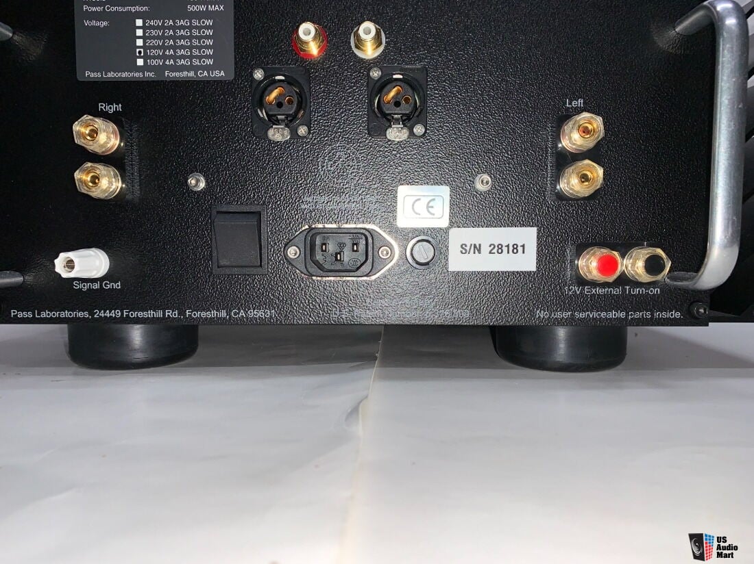 Pass Labs X150.5 Power Amplifier In Excellent Condition With Box ...