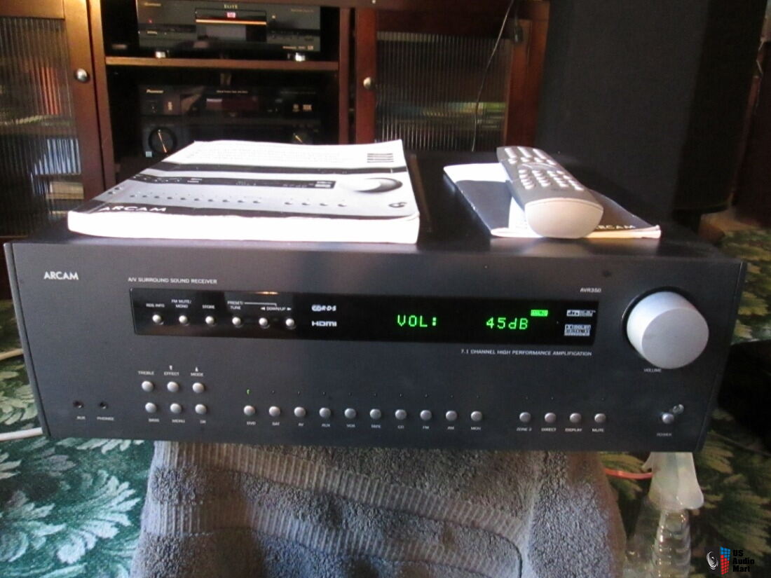 Arcam Avr350 Receiver Remote Manual For Sale Us Audio Mart