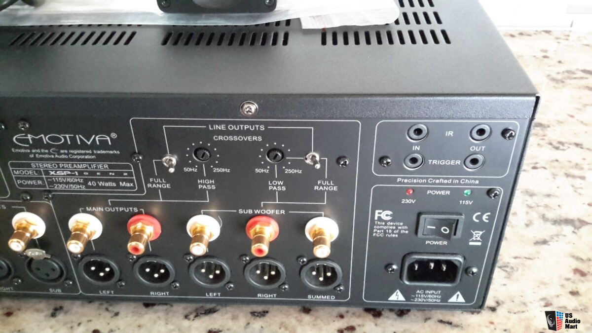 Emotiva Xsp 1Gen2 Photo 3469152 US Audio Mart