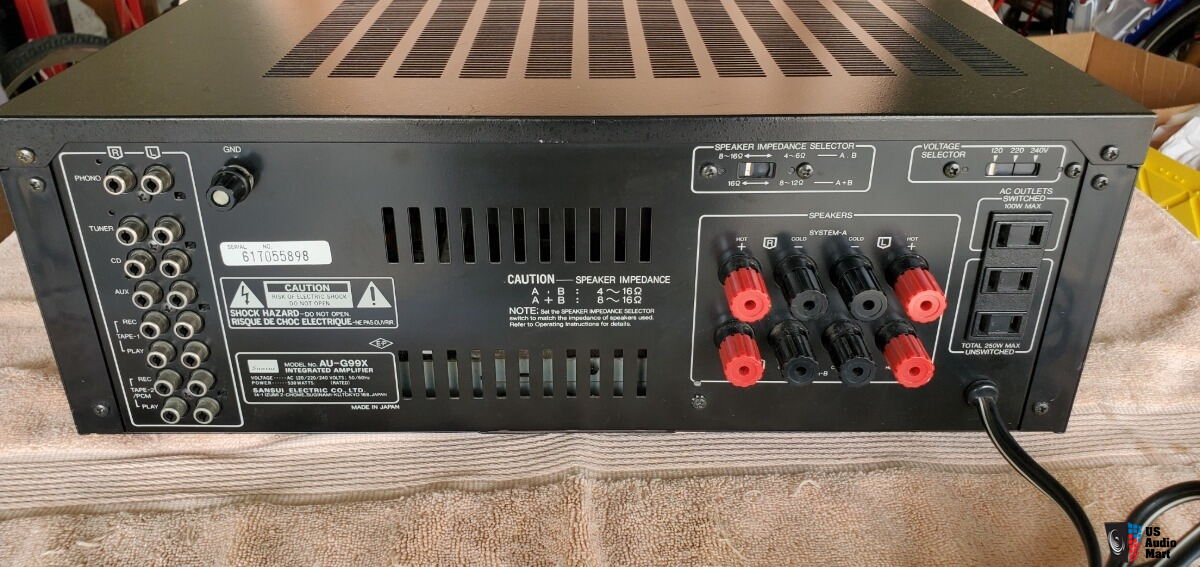 Sansui AU-G99X Integrated Amplifier Photo #3478447 - Aussie Audio Mart