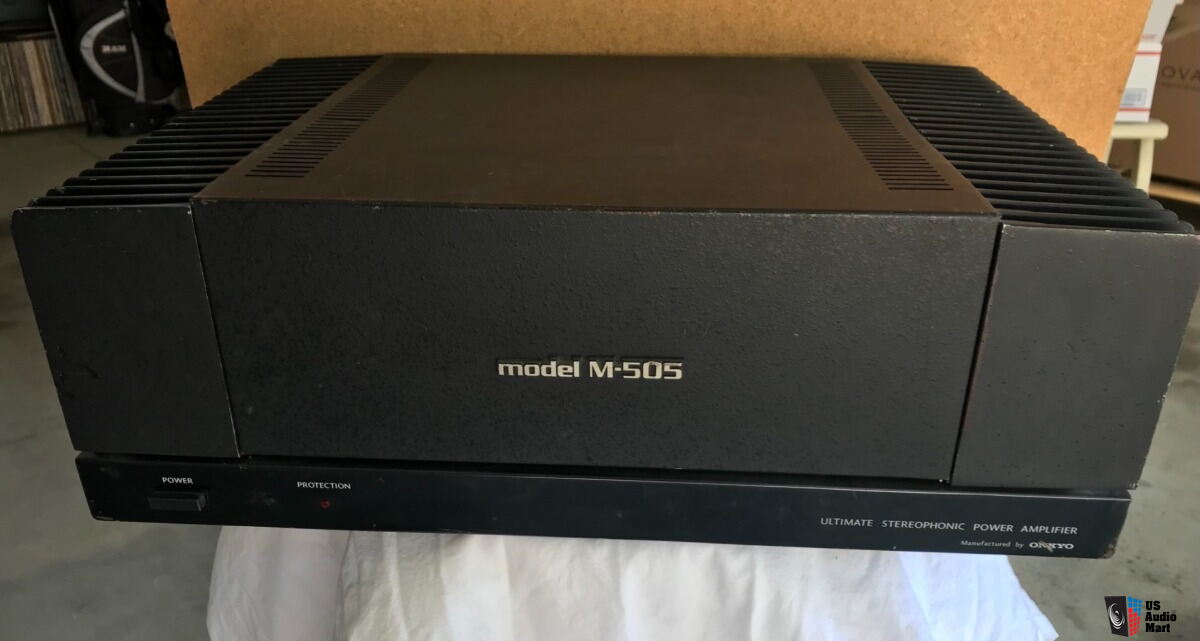 Onkyo Integra M-505 Audio Power Amplifier For Sale - US Audio Mart