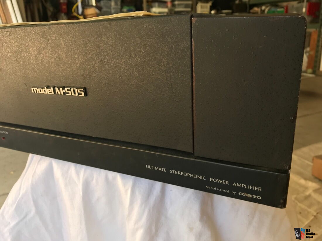 Onkyo Integra M-505 Audio Power Amplifier For Sale - US Audio Mart