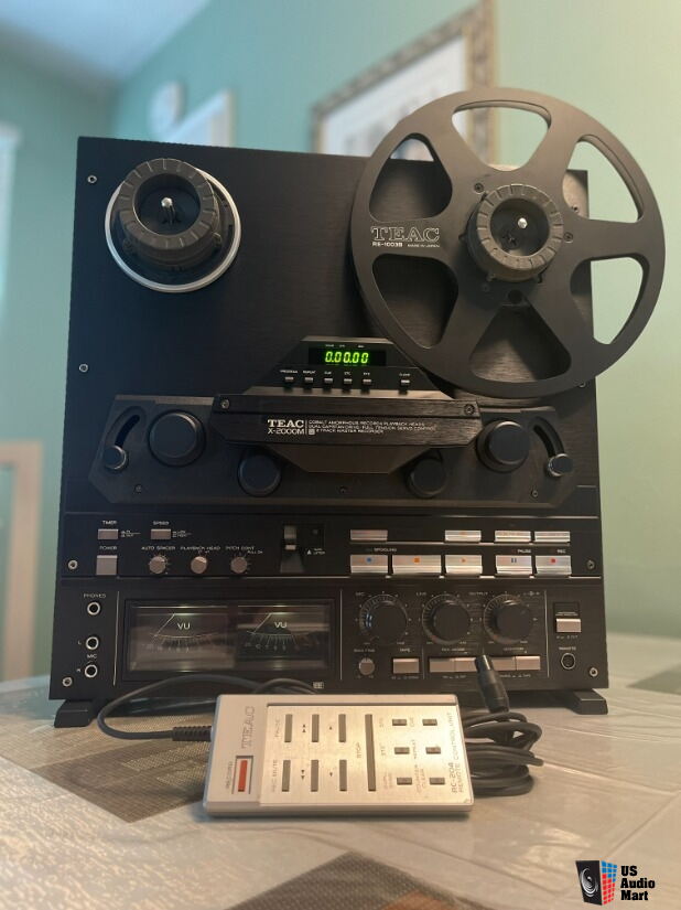 TEAC X-2000M 2 or 4 Track Reel to Reel + Remote Control ~FULLY SERVICED~  RARE ! Photo #3493349 - US Audio Mart