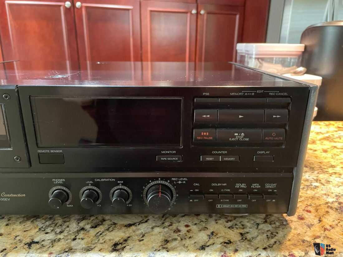 AKAI A&D GX-Z7100 Cassette Deck with Original Remote Serviced