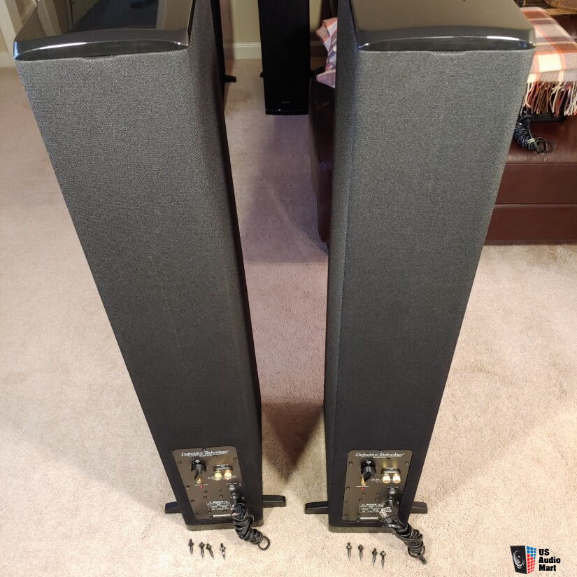 Definitive Technology BP7004 tower speakers (pair) (black) Photo ...