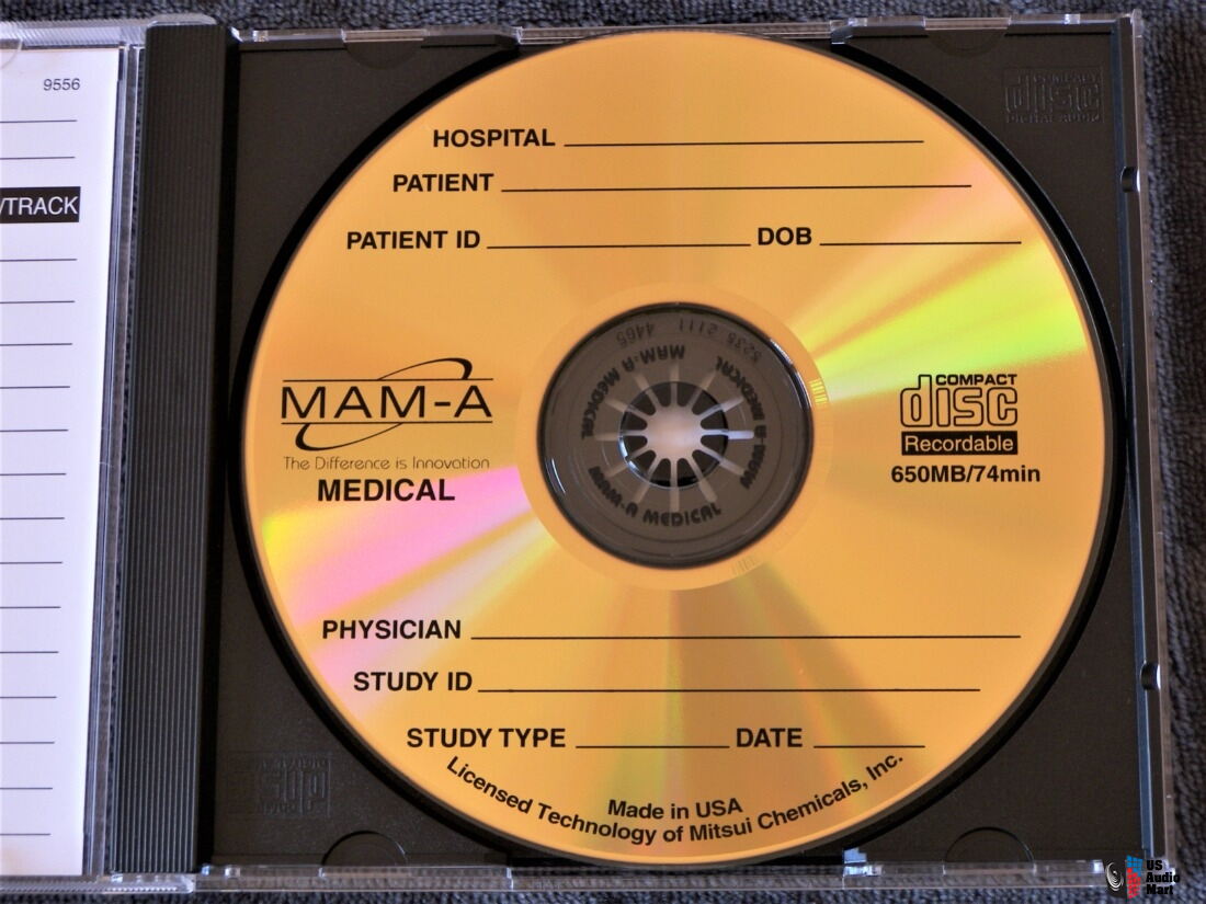MAM-A / Mitsui 24kt. Gold CD-R 650MB, 74 Minute 25-pack New