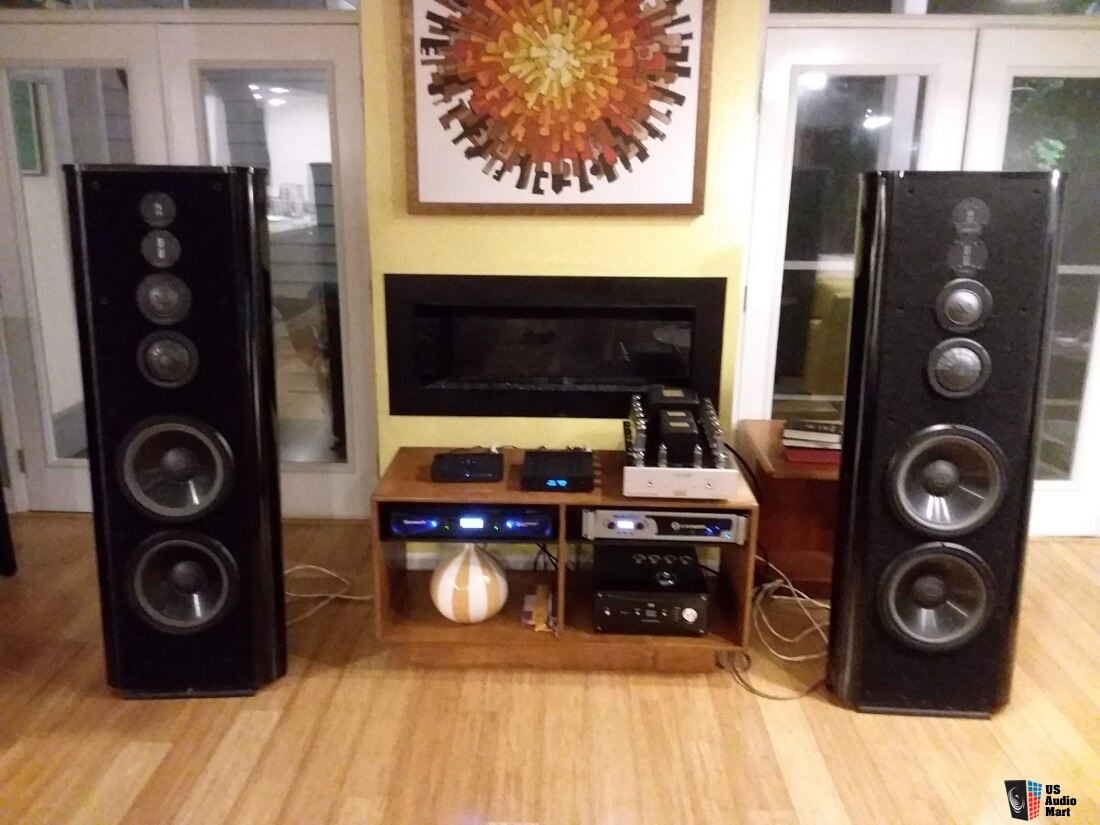 anmodning Inde Blikkenslager Infinity Kappa 9 Speakers, Black - ACTIVE LISTING For Sale - US Audio Mart