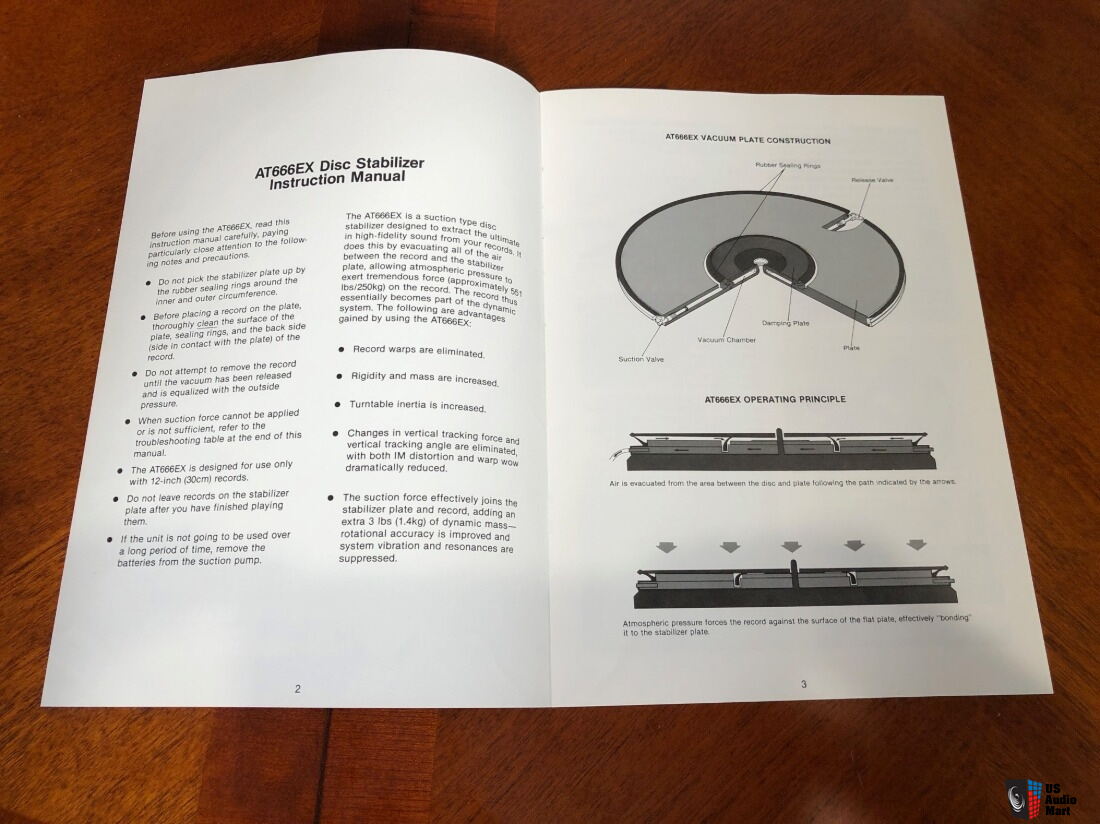 Audio-Technica AT666EX Vacuum Disk Stabilizer Photo #3506417