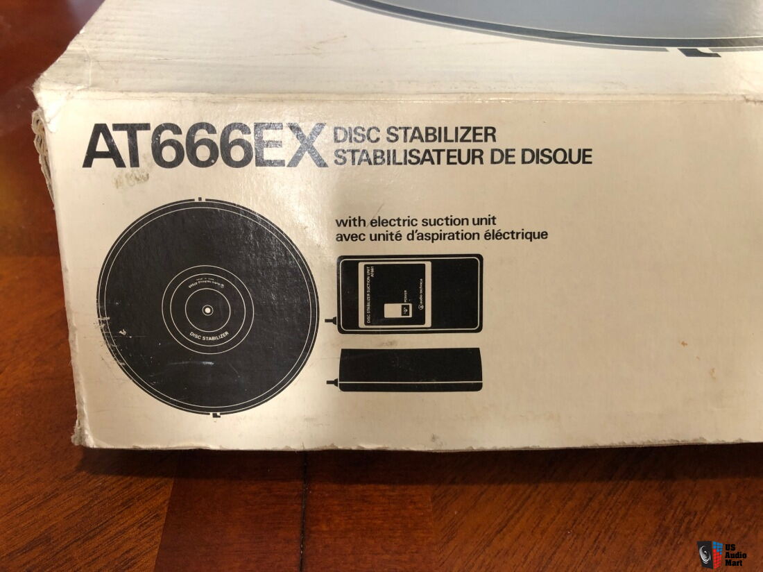 Audio-Technica AT666EX Vacuum Disk Stabilizer For Sale - US Audio Mart