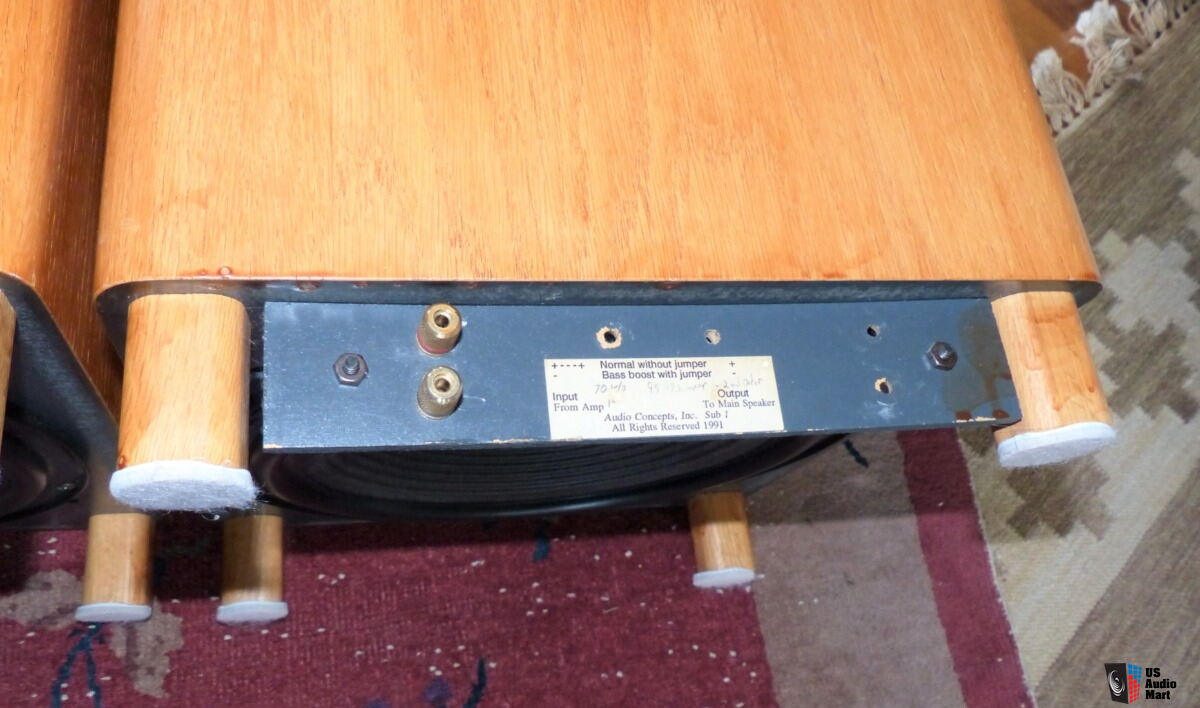 Dayton SA 1000 Subwoofer Amp & (2) Audio Concepts Sub