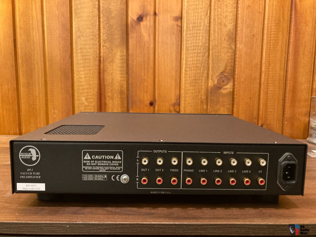 Rogue RP1 Tube Preamplifier (EXCELLENT!) Photo 3524729 US Audio Mart