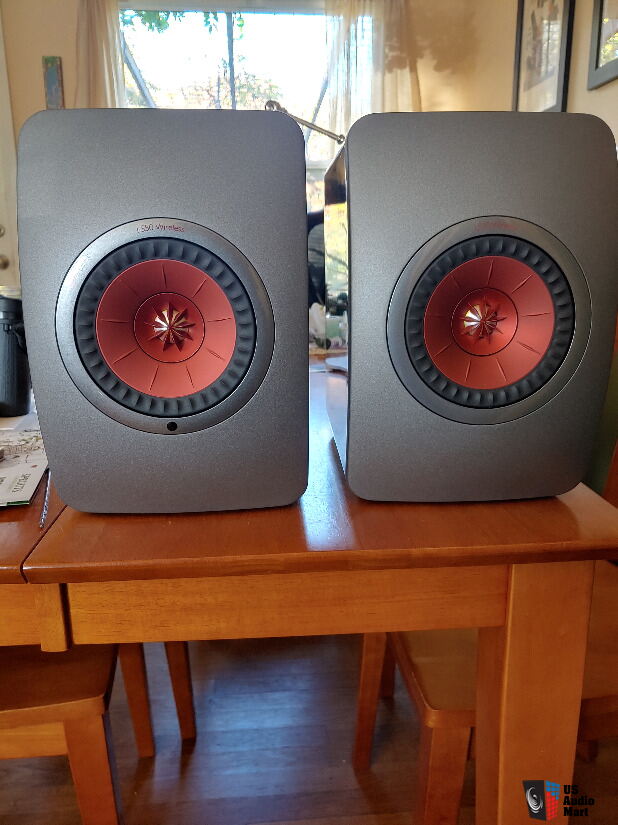 Kef LS50W Wireless Speakers In Original Box Complete For Sale US kef-ls50w-wireless-speakers-in-original-box-complete-for-sale-us